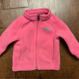 Columbia Fleece pink size 6-12months.